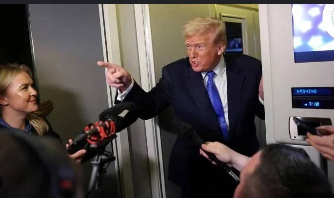Trump says US freeze on asylum decisions will last 'a long time'