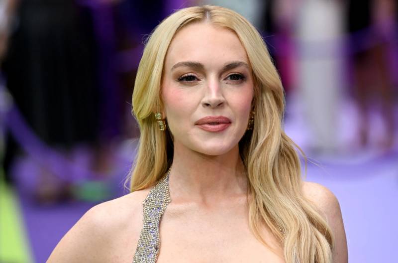 Lindsay Lohan shows off six tattoos as she reveals Brad Pitt’s ‘F1’ as favourite film