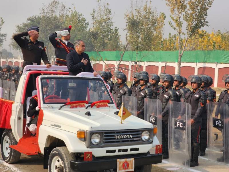 Mohsin Naqvi hails milestone as Federal Anti-Riots Force holds first passing out parade