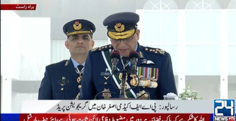 Air Chief Marshal attributes recent victory over India to field marshal’s leadership