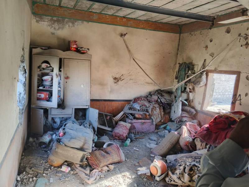 Two children injured as rockets fired at civilian home in Panjgur