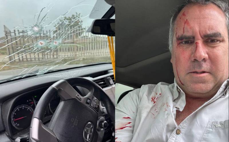 Peru presidential hopeful bloodied but safe after gun attack