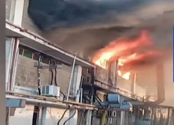 Fire breaks out in Karachi factory