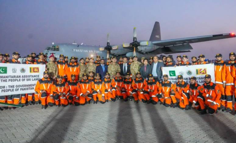 47-member Pakistan Army rescue team off to cyclone-hit Sri Lanka