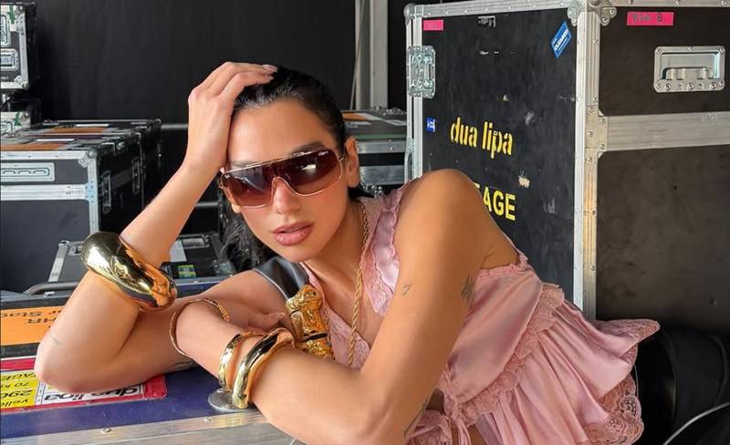Dua Lipa, Callum Turner celebrate end of global Radical Optimism tour