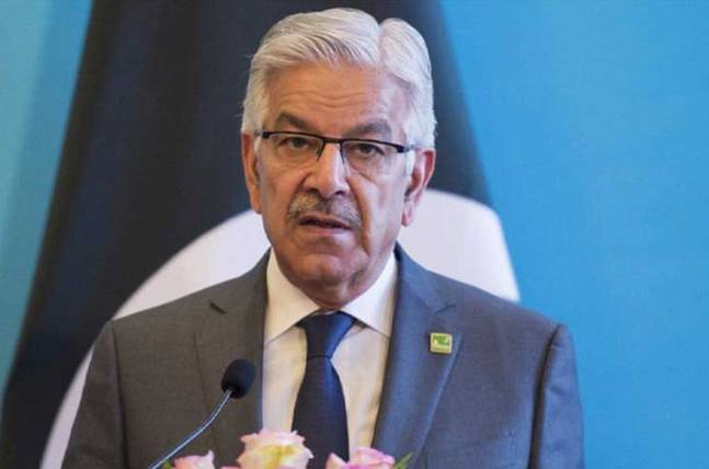 Khawaja Asif dubs PTI a power-hungry party