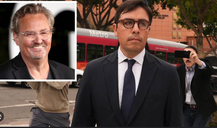 Doctor jailed for supplying ketamine to 'Friends' star Matthew Perry