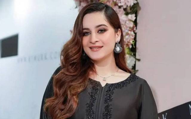 Aiman Khan lights up social media in sleek black suit