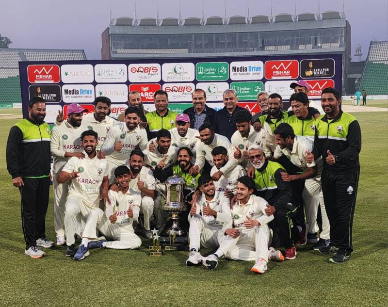 Karachi Blues clinch Quaid-e-Azam Trophy with commanding win over Sialkot