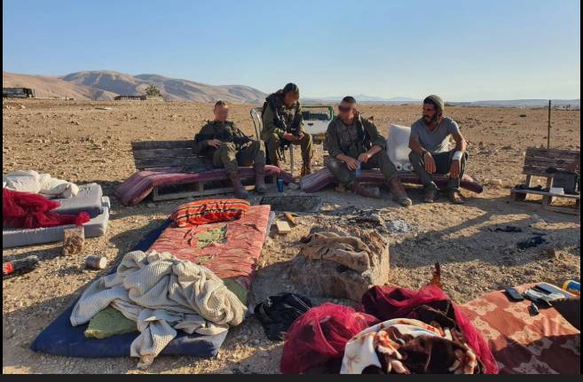 Israeli settlers force Bedouins from West Bank community