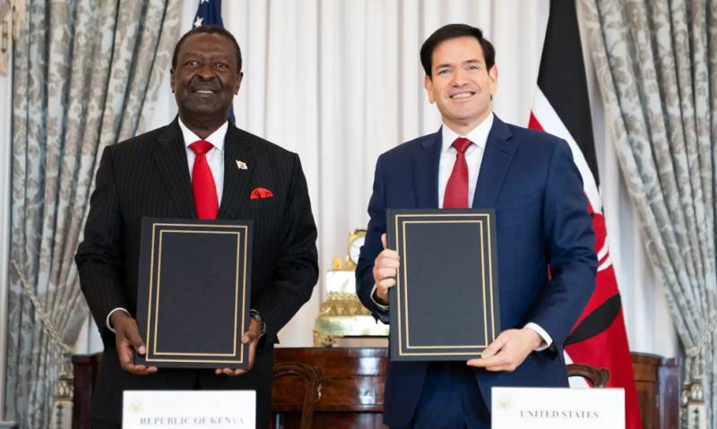 US signs health aid deal with Kenya in Trump first