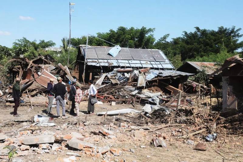 18 killed in central Myanmar airstrike