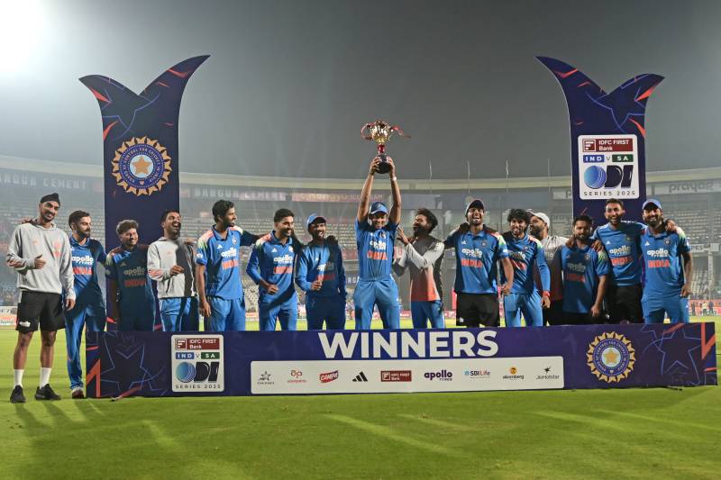 Jaiswal hits ton as India thrash S. Africa to clinch ODI series