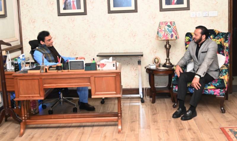 MNA Hafiz Nauman calls on Hamza Shahbaz