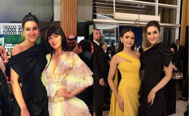Kriti Sanon shines at Red Sea Film Festival with Nina Dobrev, Dakota Johnson and Adrien Brody