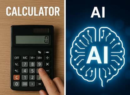 Number's up: Calculators hold out against AI