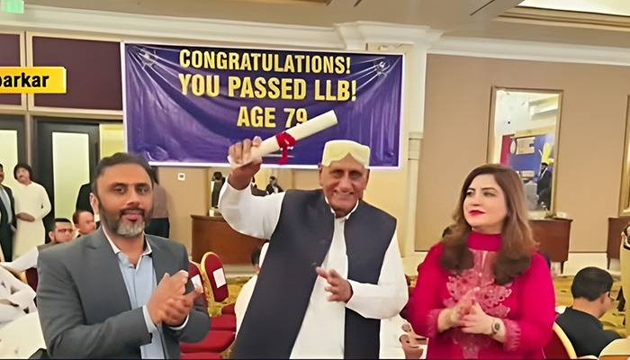 Defying age: Retired Tharparkar teacher earns law degree at 79