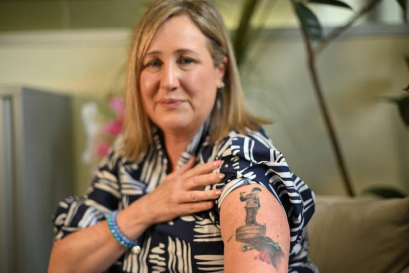 'For him': Australia mum channels grief into social media limits