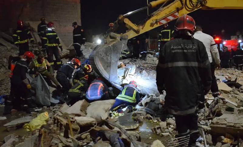 Collapse of two buildings in Morocco kills 19