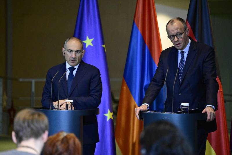 Germany's Merz warns of Russian meddling in Armenia vote