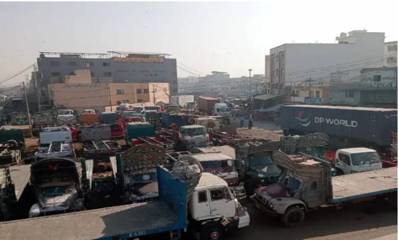 Goods transporters' strike enters third day in Karachi