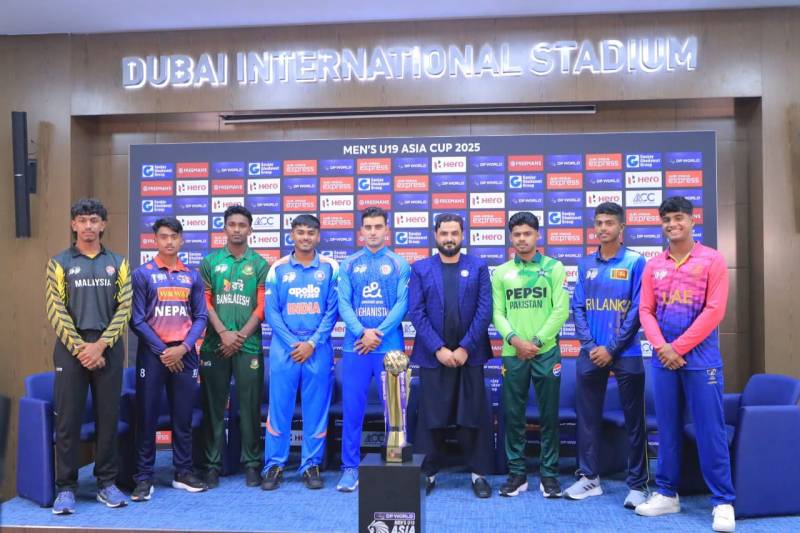 Men’s U19 Asia Cup 2025 trophy unveiled in Dubai