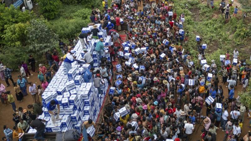 Thai, Cambodian border evacuees split over Trump mediation