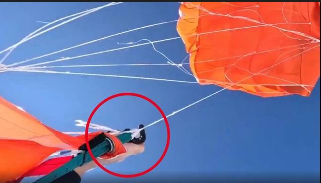 Skydiver survives plane-tail dangling incident in Australia