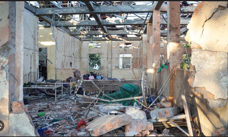 Myanmar junta air strike on hospital kills 31