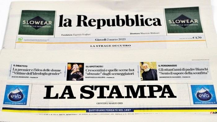 Italian leftist paper journalists strike over sale