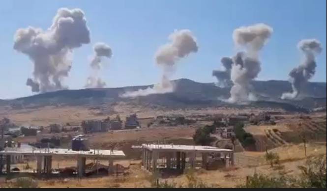 Series of Israeli strikes hit Lebanon