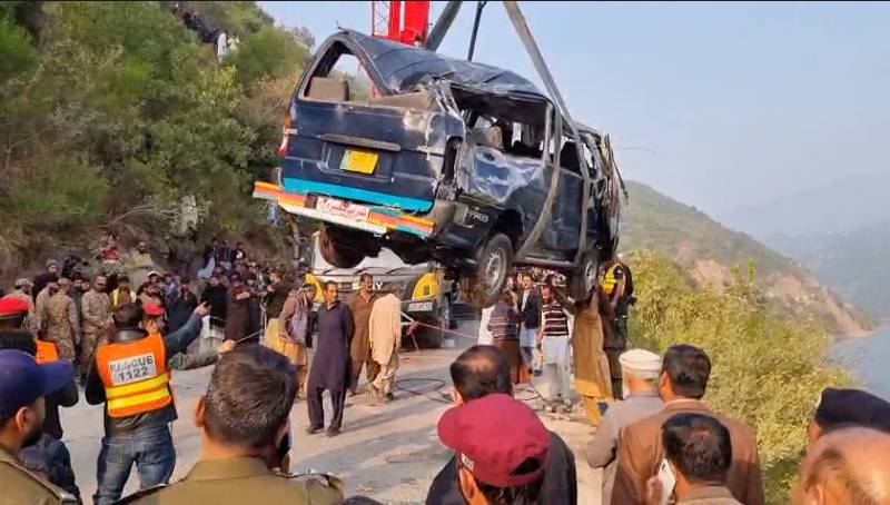 Five die, four missing as van rolls down into Kahuta river