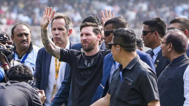 Messi’s Kolkata visit marred by fan frenzy and disorder