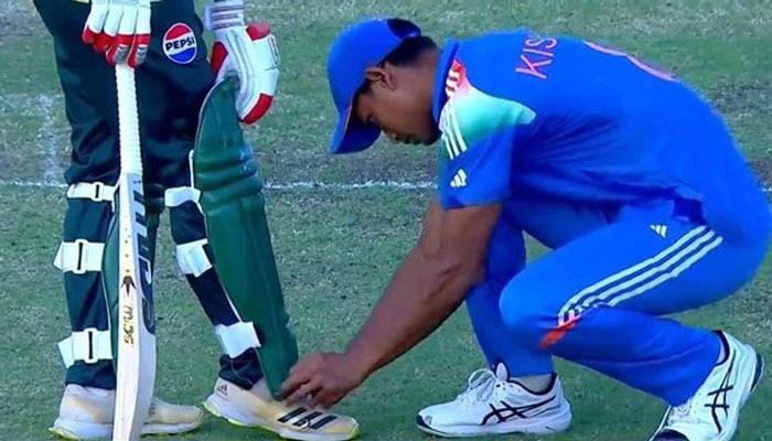 Indian U19 Pacer Kishan Singh wins hearts with sportsmanship gesture against Pakistan