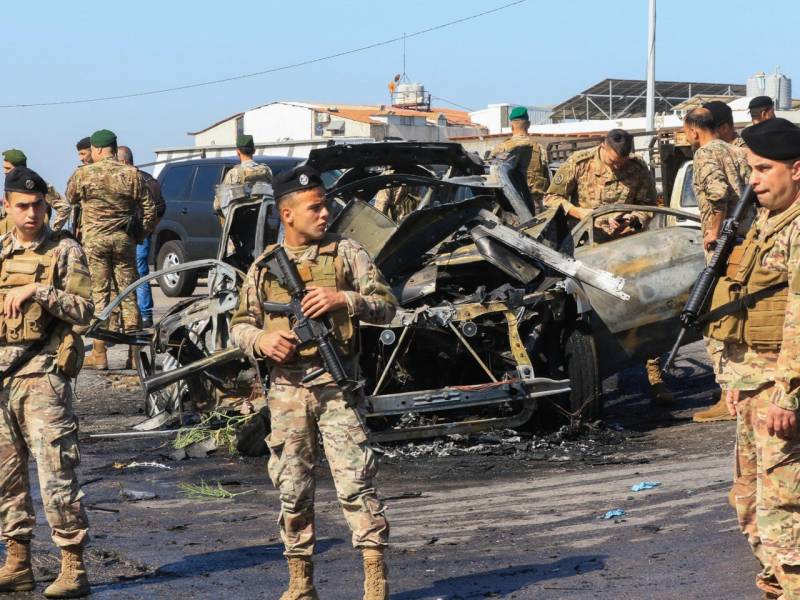 Israel army says killed 2 Hezbollah members in south Lebanon