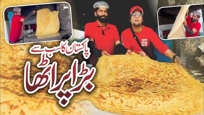Pakistan's largest five-foot paratha becomes Lodhran's latest food attraction
