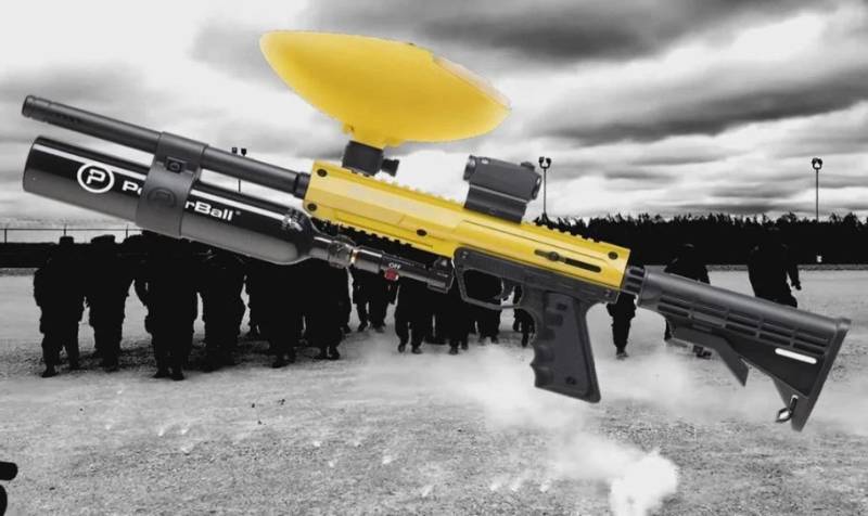 Pera force to be armed with modern paper ball guns
