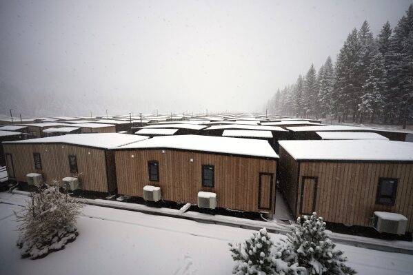 Athletes to stay in pop-up cabins in the woods at Winter Olympics