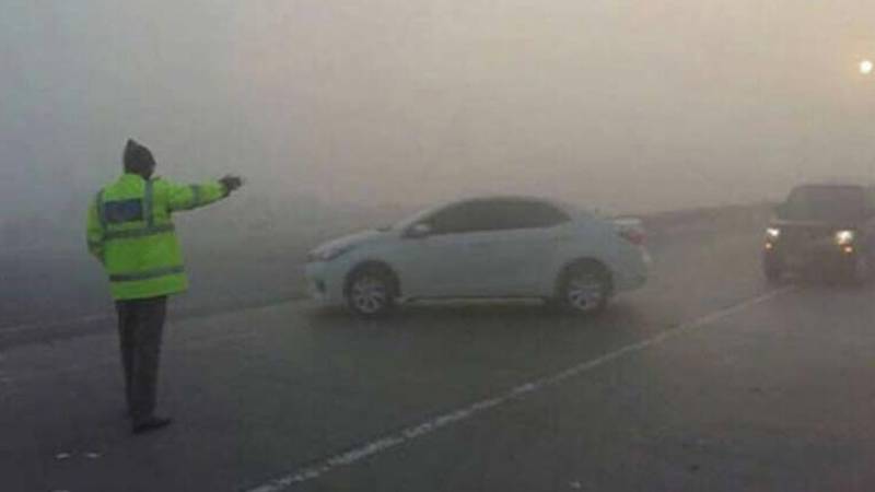 Motorways M2, M-3, M-4, M-5 closed due to thick fog