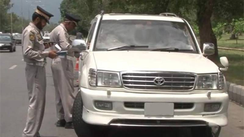 Islamabad traffic police challan Maulana Haideri's car over son's violations