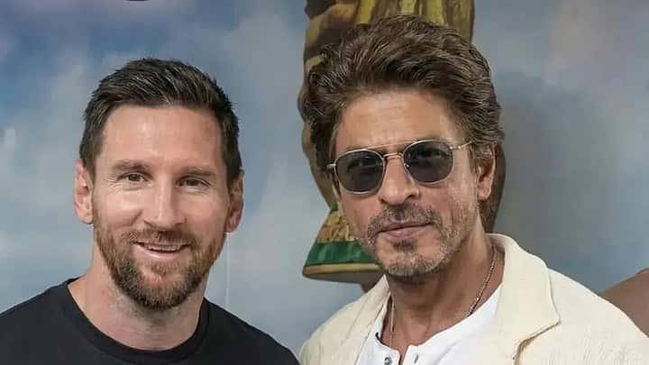 Shah Rukh Khan and son AbRam’s meet-up with Messi melts hearts