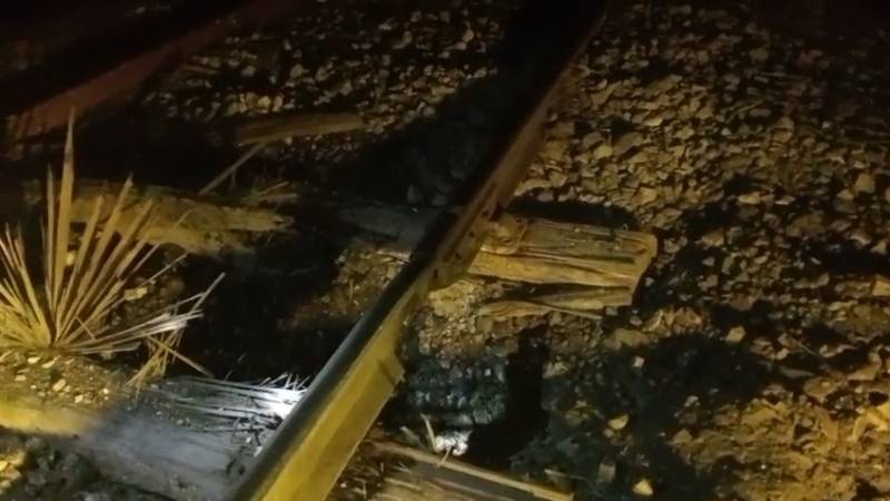 Railway track blown up in Shikarpur before Sukkur Express arrival