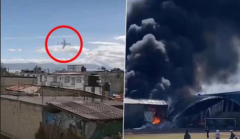 Seven killed as plane crashes during emergency landing in Mexico