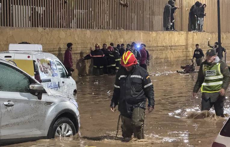 Torrential rains and snowfall leave at least 37 dead in Morocco