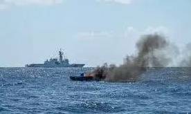 US Task Force attacks on three drug-smuggling ships in Pacific Ocean; eight killed