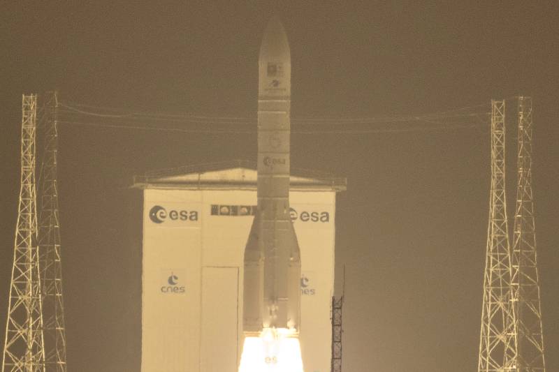 Europe's Ariane 6 rocket puts EU navigation satellites in orbit