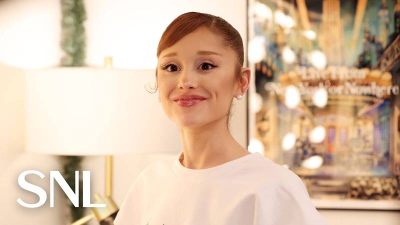 Ariana Grande gears up for NYC cold in first ‘SNL’ promo ahead of hosting return