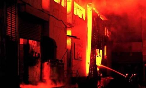 Factory fire in Faisalabad claims two lives