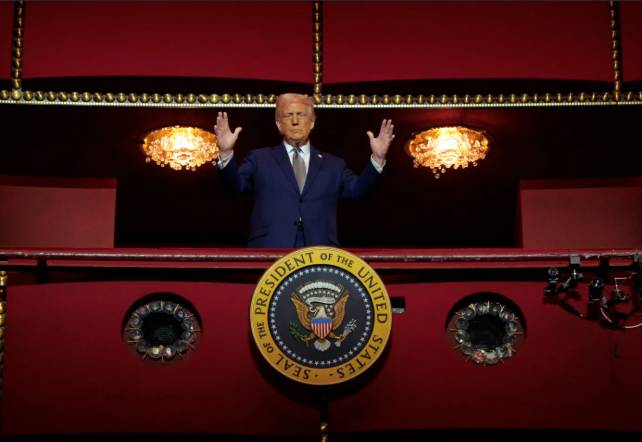 Trump renames Kennedy arts center after himself