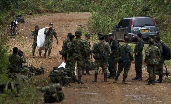 Seven Colombian soldiers killed in guerrilla attack: army